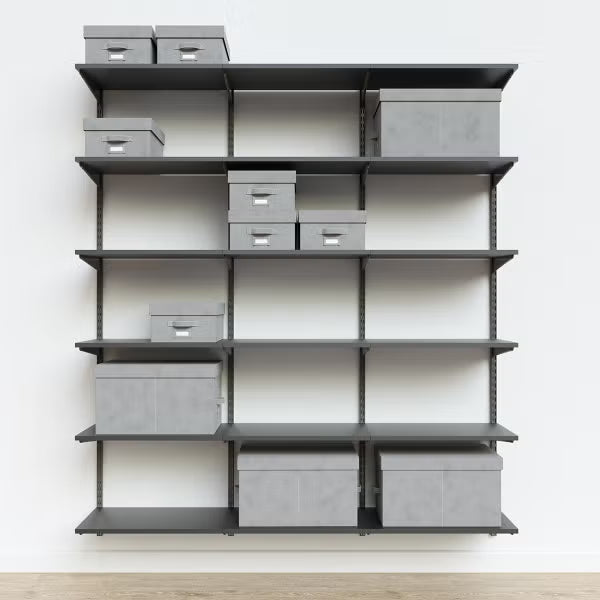 Click-in Melamine Shelf W: 60 D: 40- Graphite
