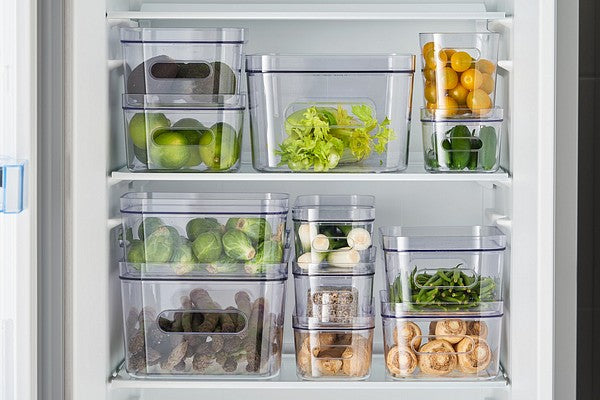 SmartStore™ Compact Square Storage Containers- Clear