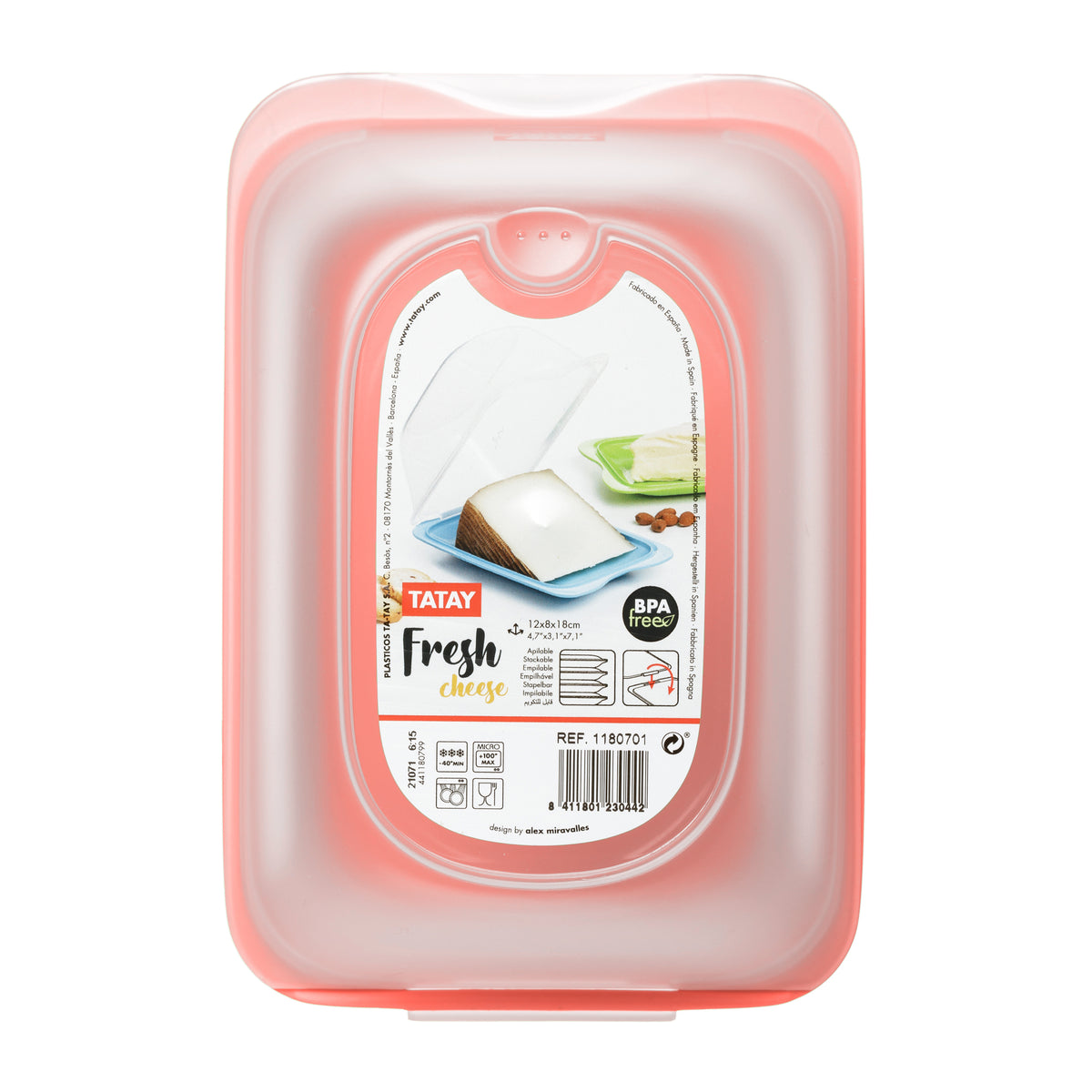 Cold Cuts Container Fresh - Cheese Mix Colours