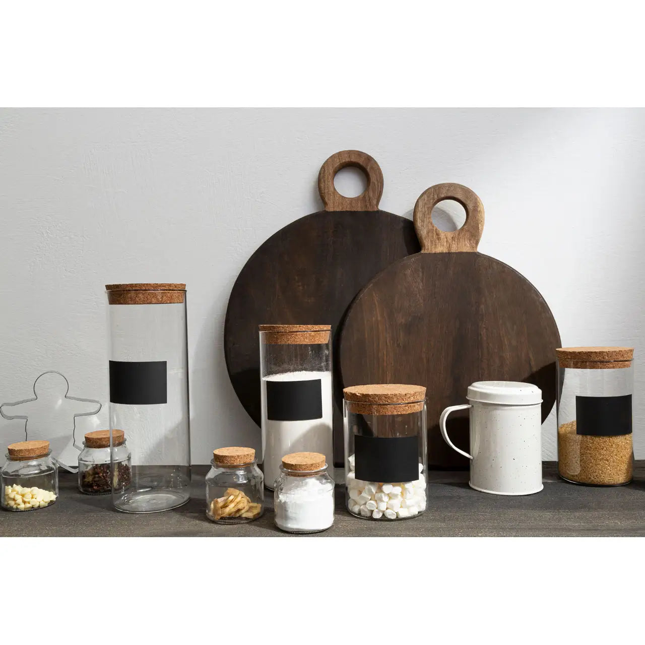 Tromso Round Storage Jar - The Organised Store