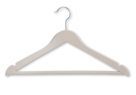 Plastic Hanger - Set of 3 - Grey