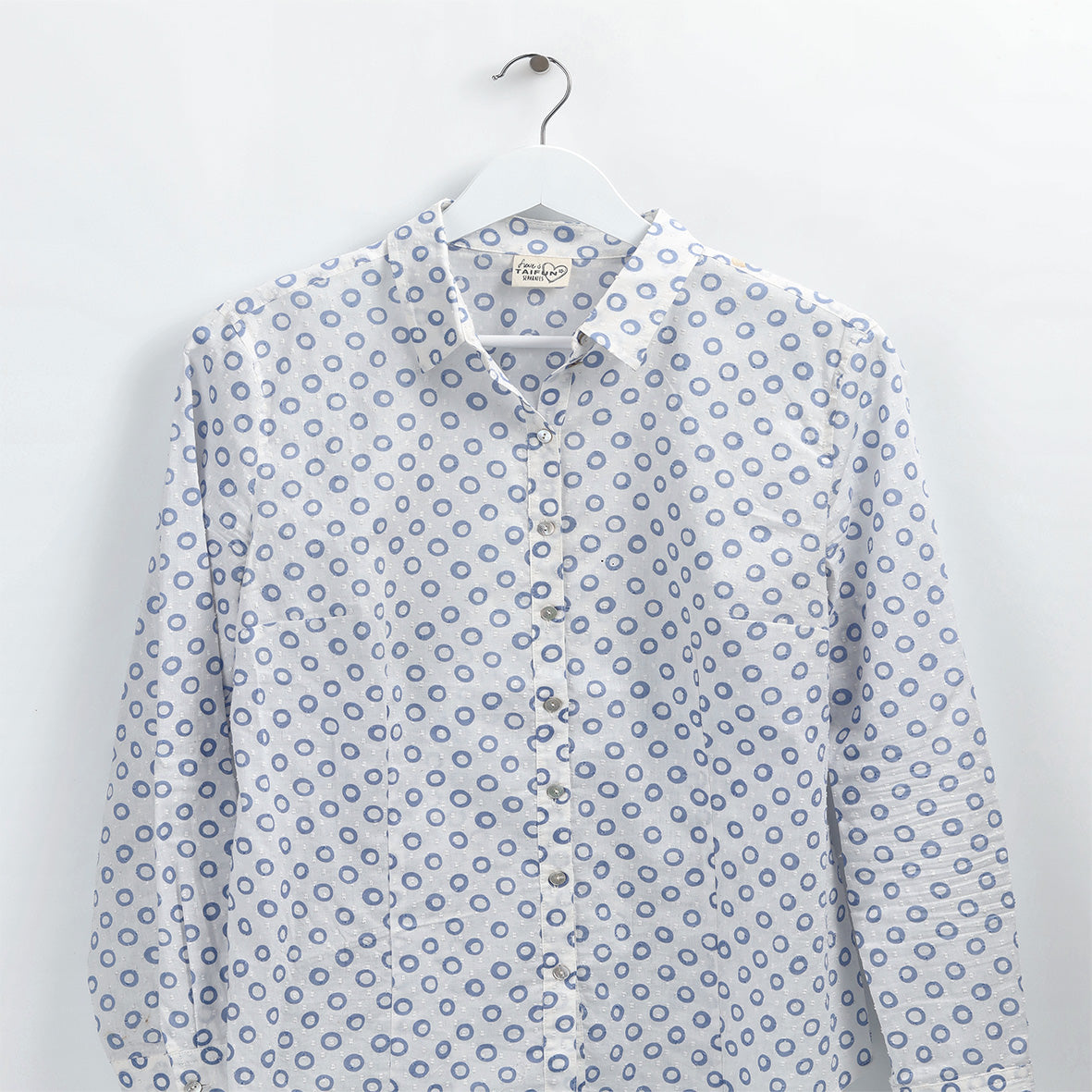 Clothes Hanger Set, 4pcs, Wood - White