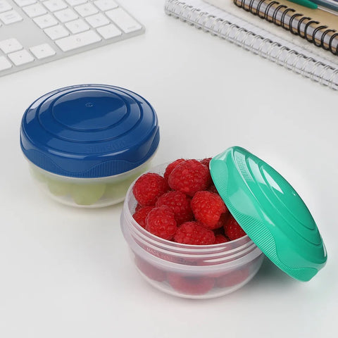 1.25L Bento Cube To Go with Yogurt Pot - Teal