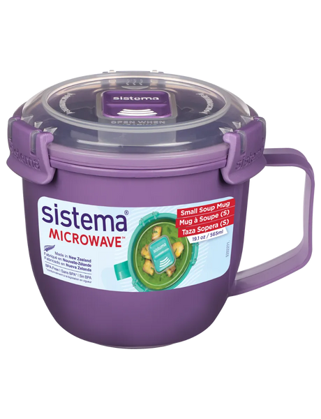 To Go Snack Box 400 ml Misty Purple - Sistema