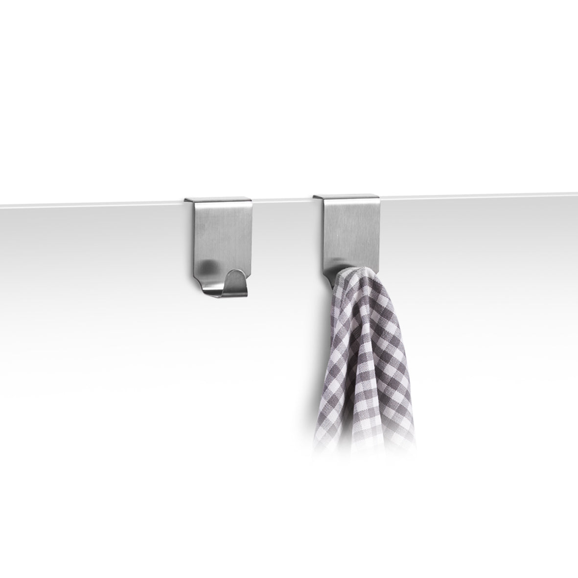 Towel Hook Set, 2pcs, Stainless Steel - The Organised Store