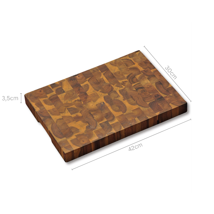 Professional Heavy Duty Cutting Board- Acacia Wood-Large