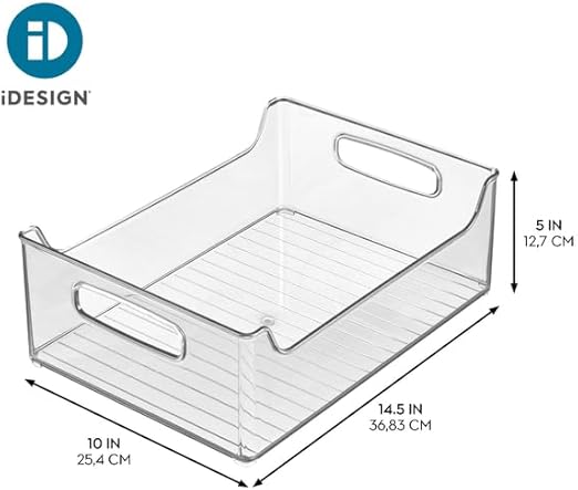 Idesign Fridge + Freeze Bin 25.4 x 35.6 x 12.7