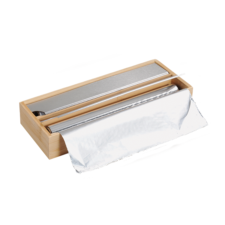 Foil & Clingfilm Dispenser - Bamboo-2 Section