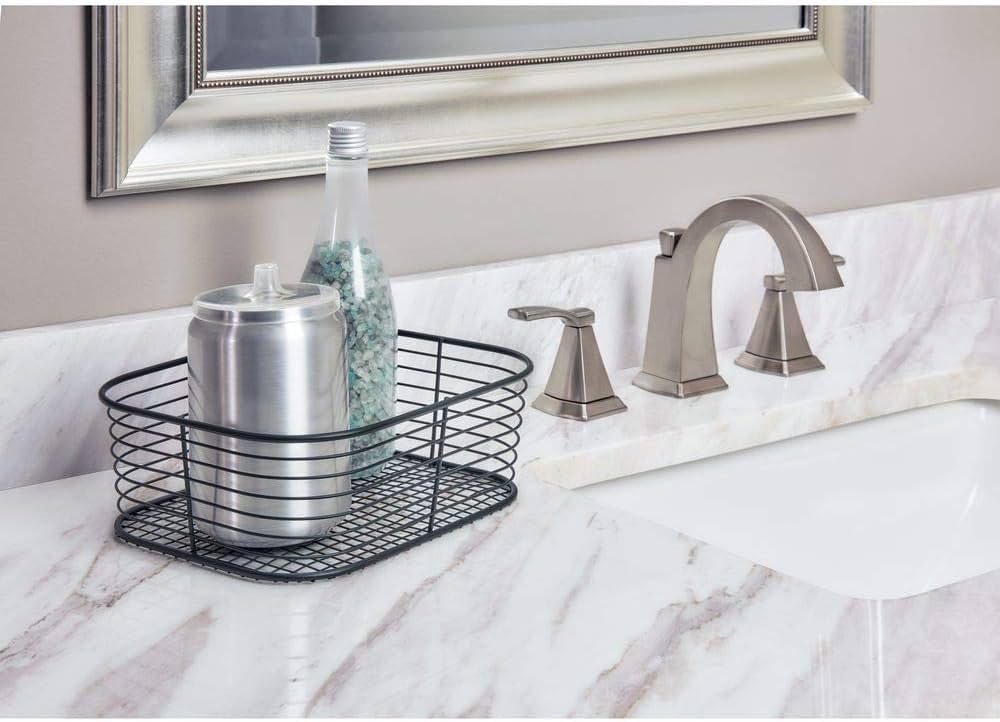 Vienna Vanity Baskets- Black- Various Size