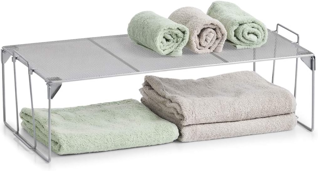 Stackable Mesh Shoe Shelf