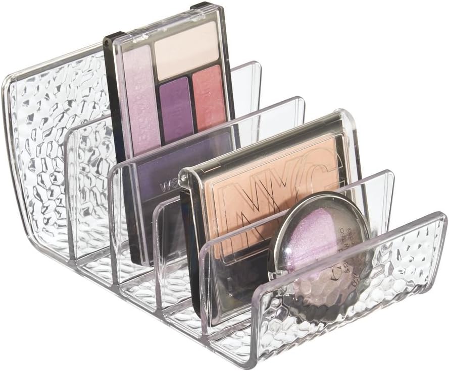 Rain Cosmetic Palette Organiser- 5 Section - Clear