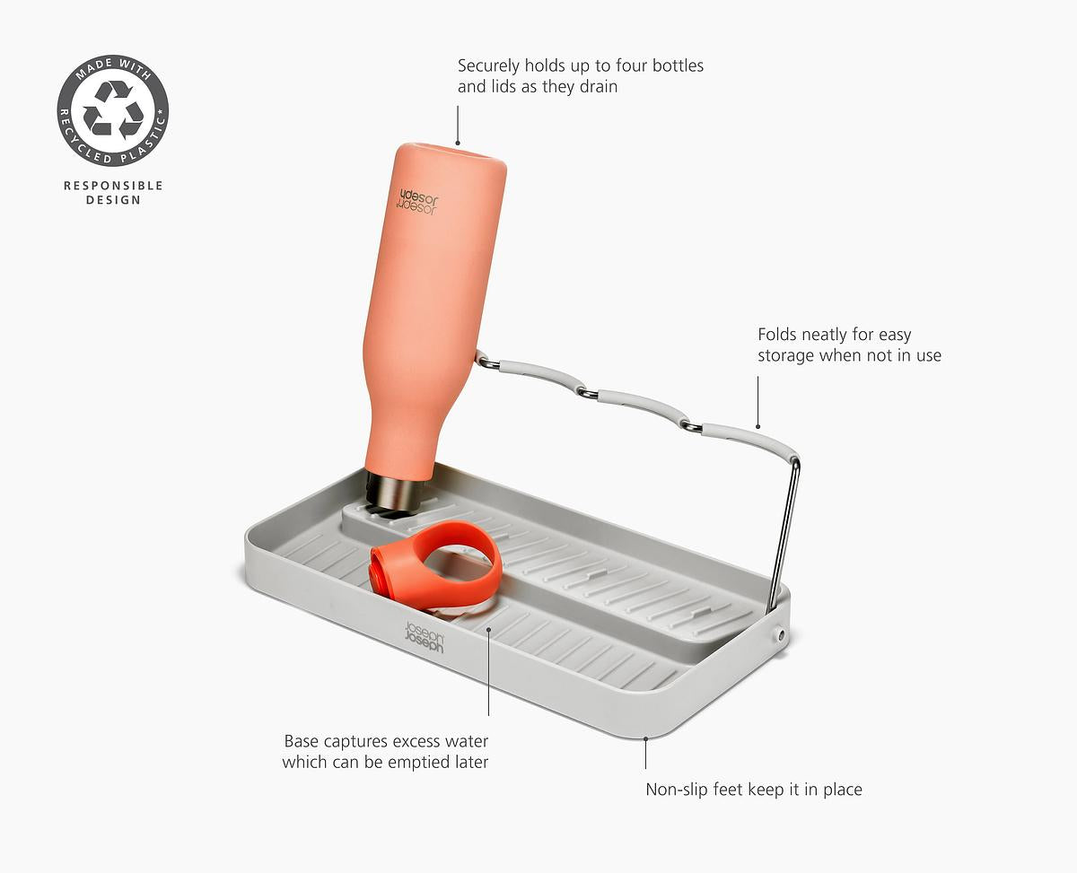 DrySmart™ Folding Bottle Drying Rack - The Organised Store