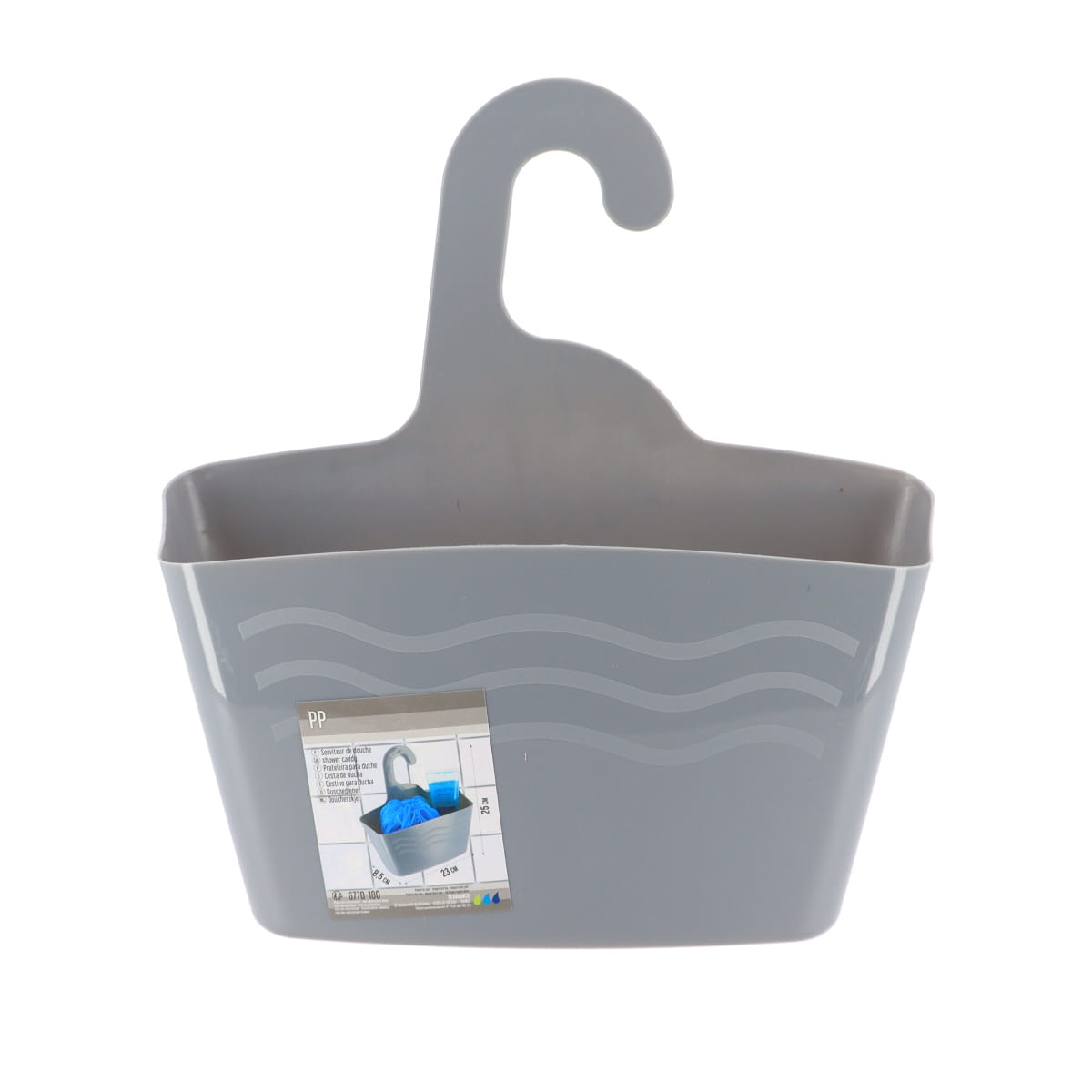 Shower Basket With Hanger For Shower - Various Colours