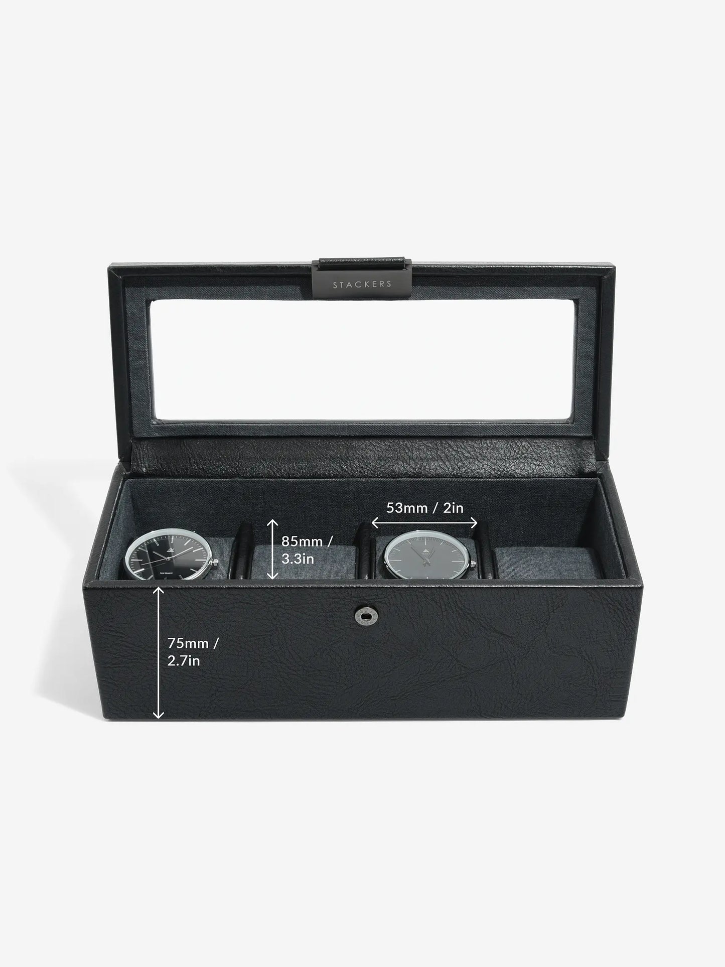 Luxurious 4 Piece Watch Box