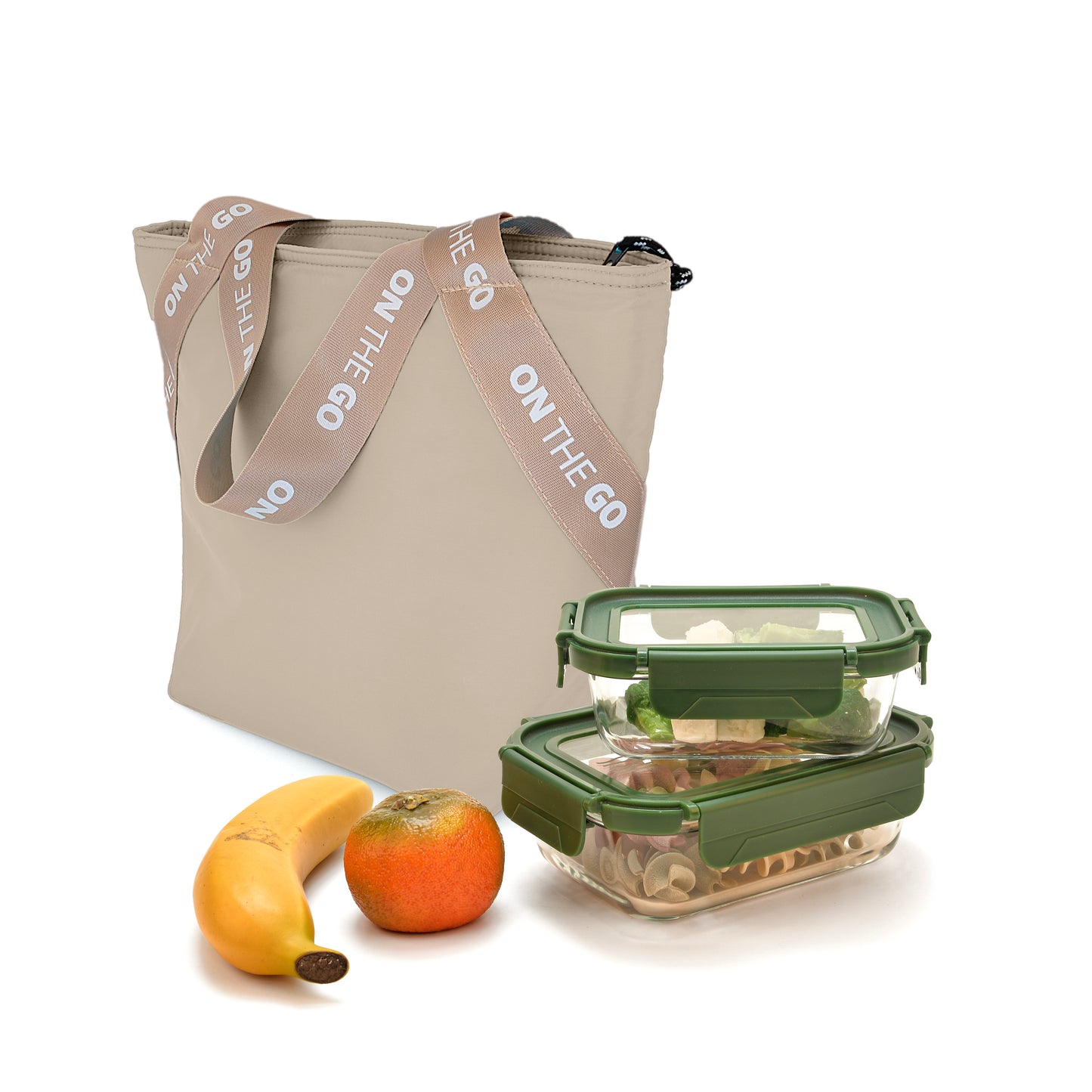 Lunchbag Tote On The Go - Various Colours - The Organised Store