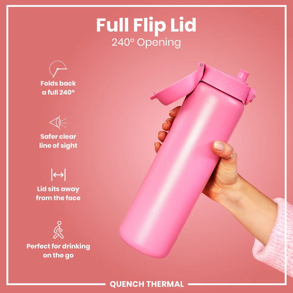 Ion8 Quench Stainless Steel Water Bottle-Various - 920ml