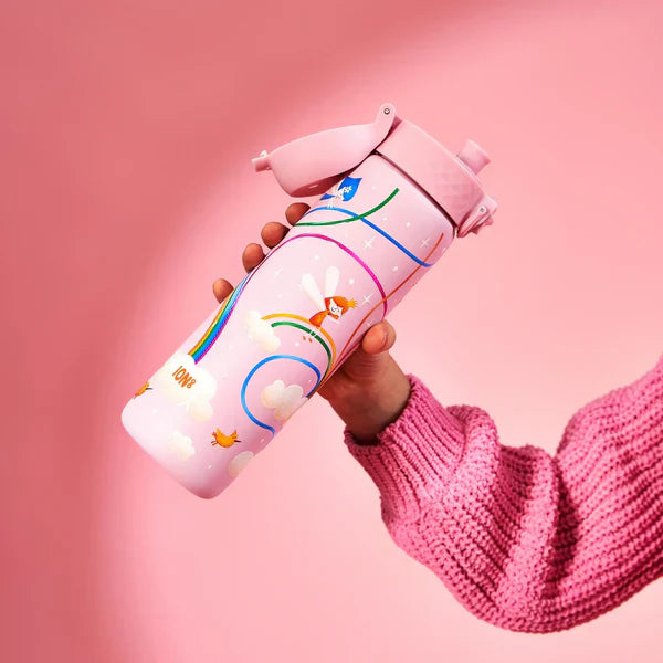 Ion8 Slim Stainless Steel Water Bottle Fairy-600ml