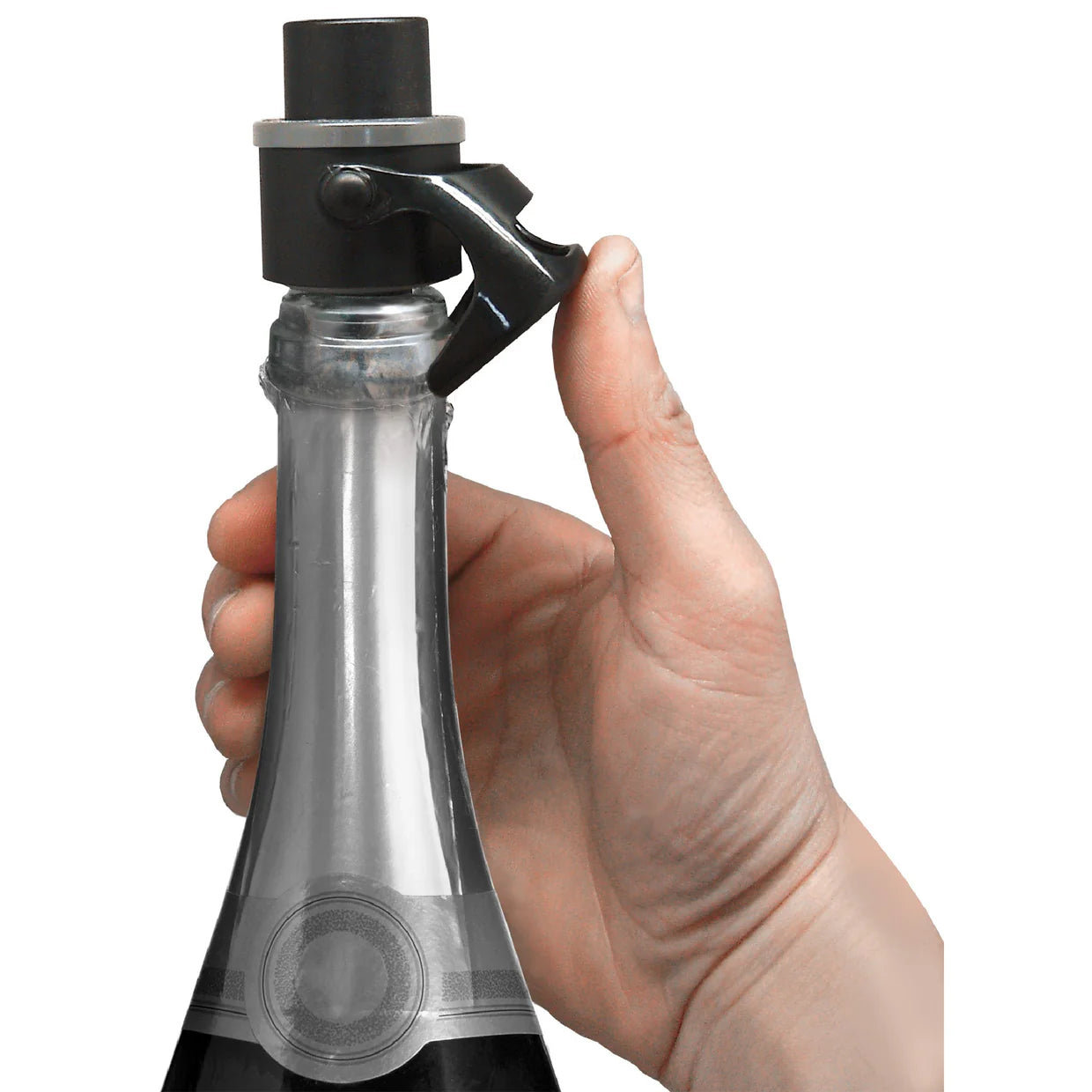 Wine Cellar Stopper and Preservative with Sound Indicator
