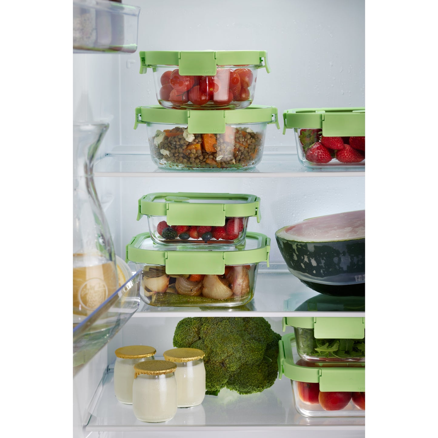 Glass Leakproof Container Rectangular - Various Sizes - The Organised Store
