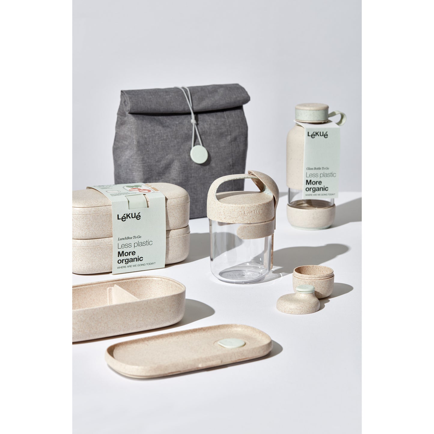 Jar To Go Organic, With Spoon, 400ml