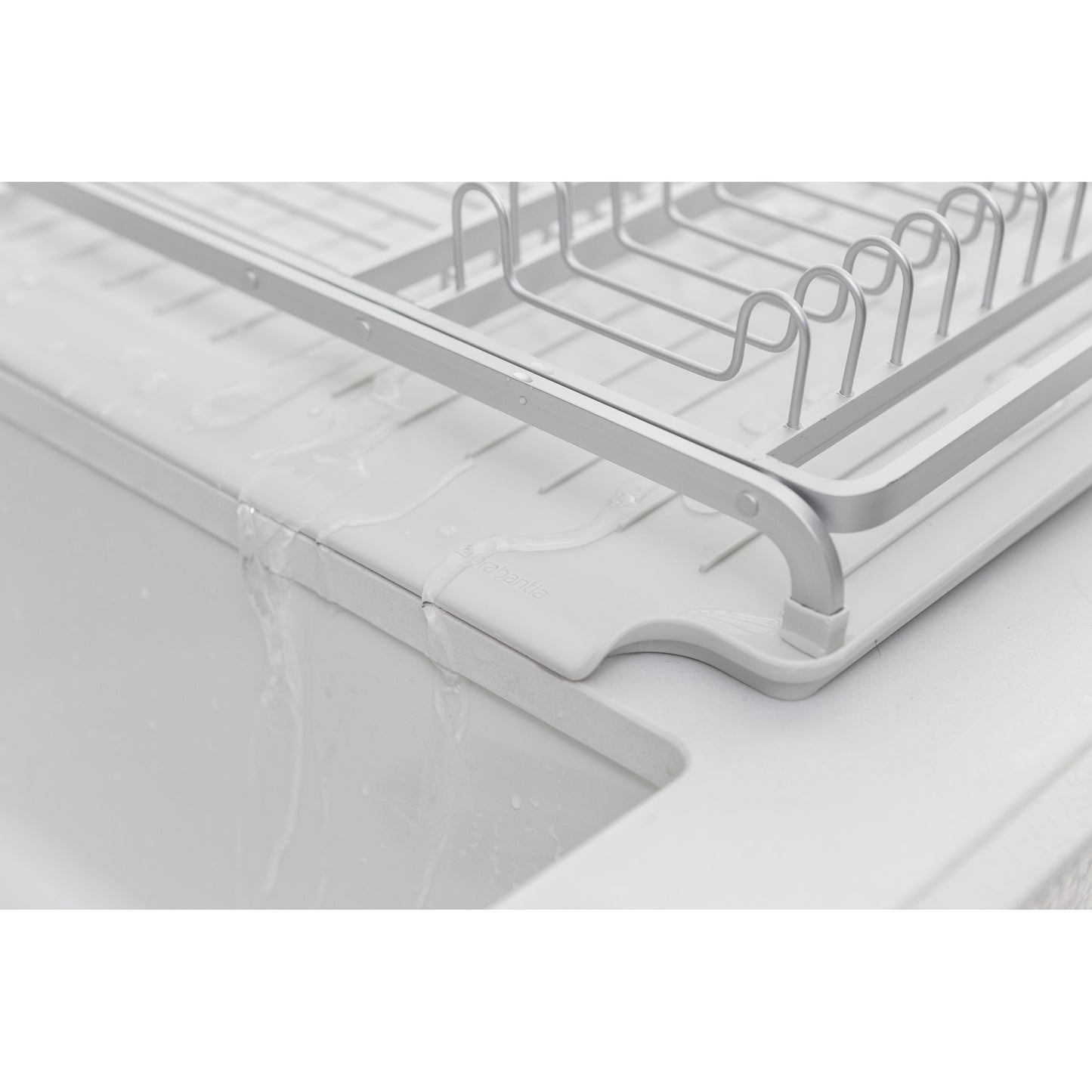 Dish Drying Rack - Light Grey