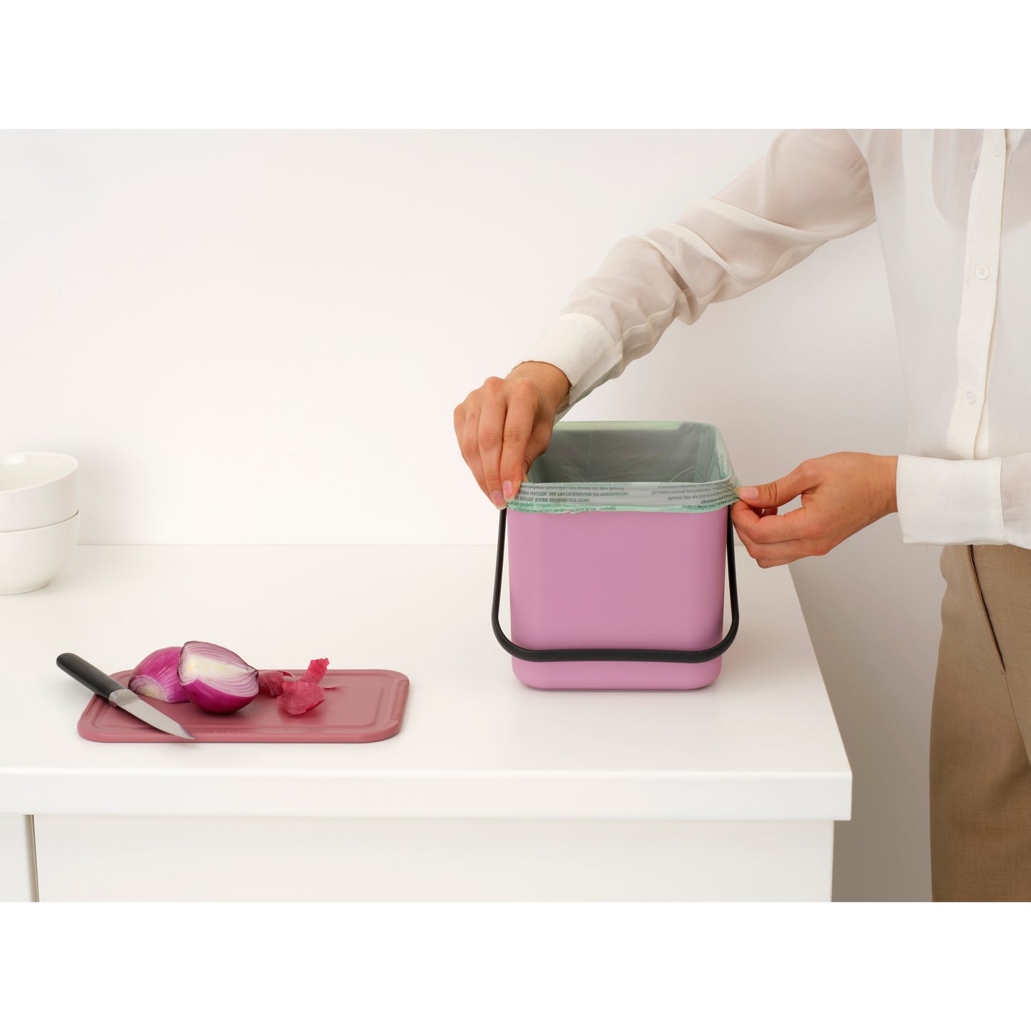Sort & Go Bin- Pink- 6L