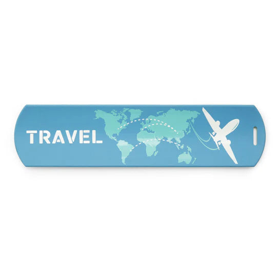 Blue Slap Luggage Tag