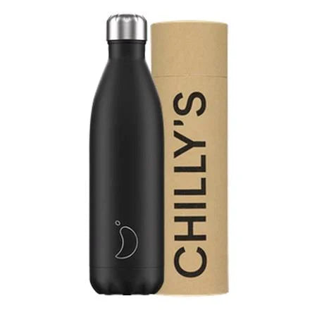 Chilly's 750ml Bottle - Mono Black