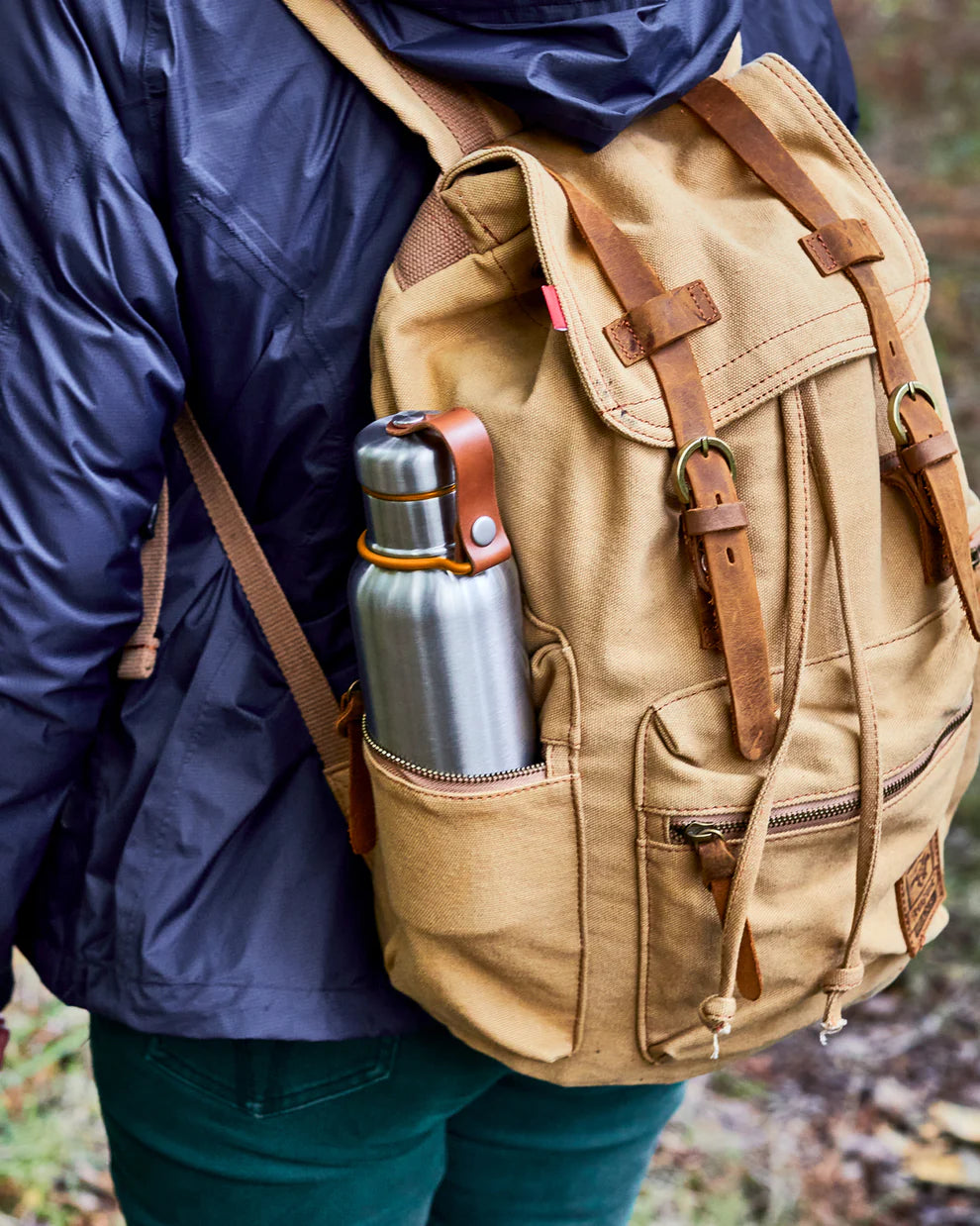 B+B 500ml Insulated Bottle Orange