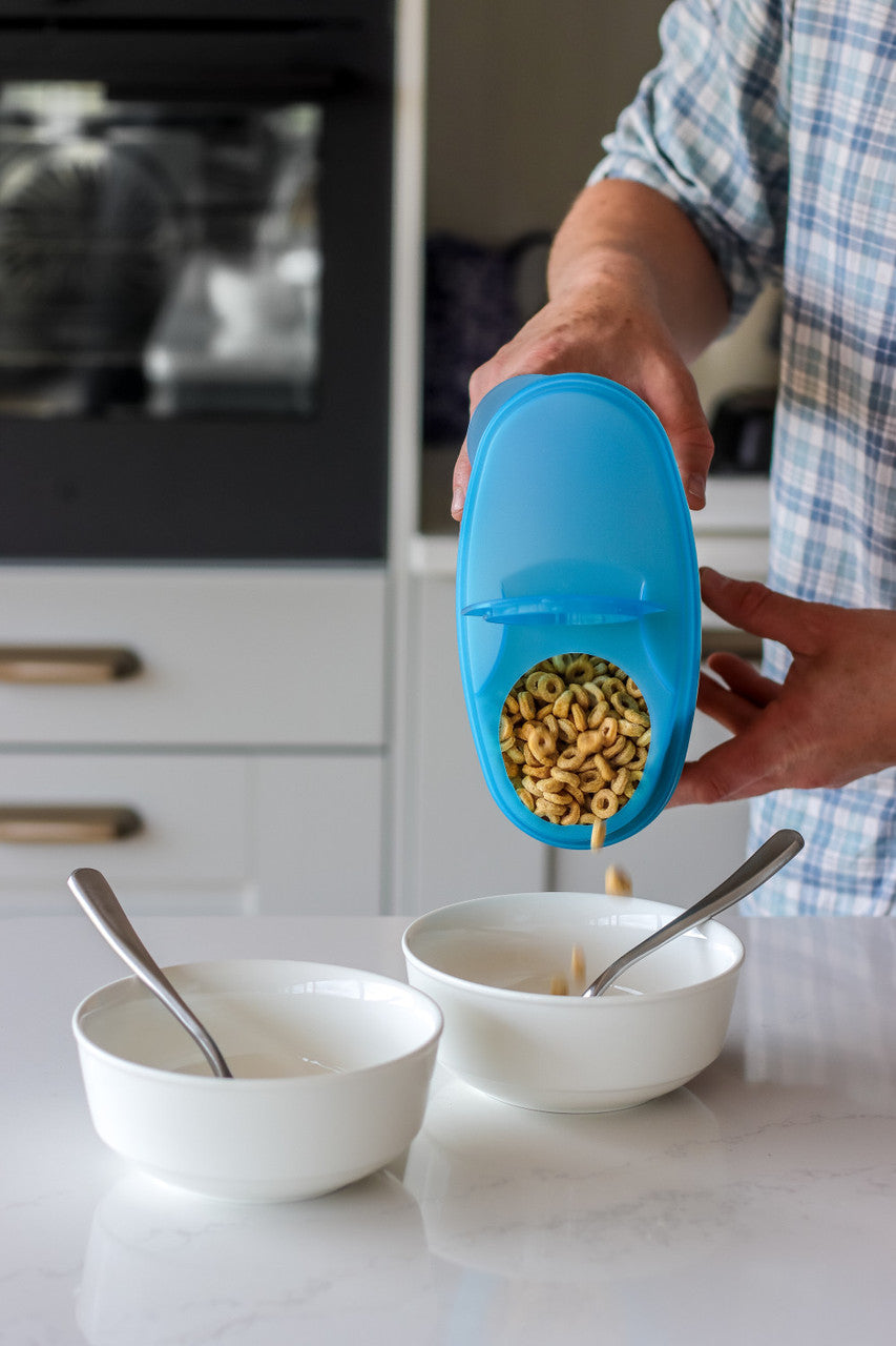 3-Piece Plastic Dry Good Storage Container Set