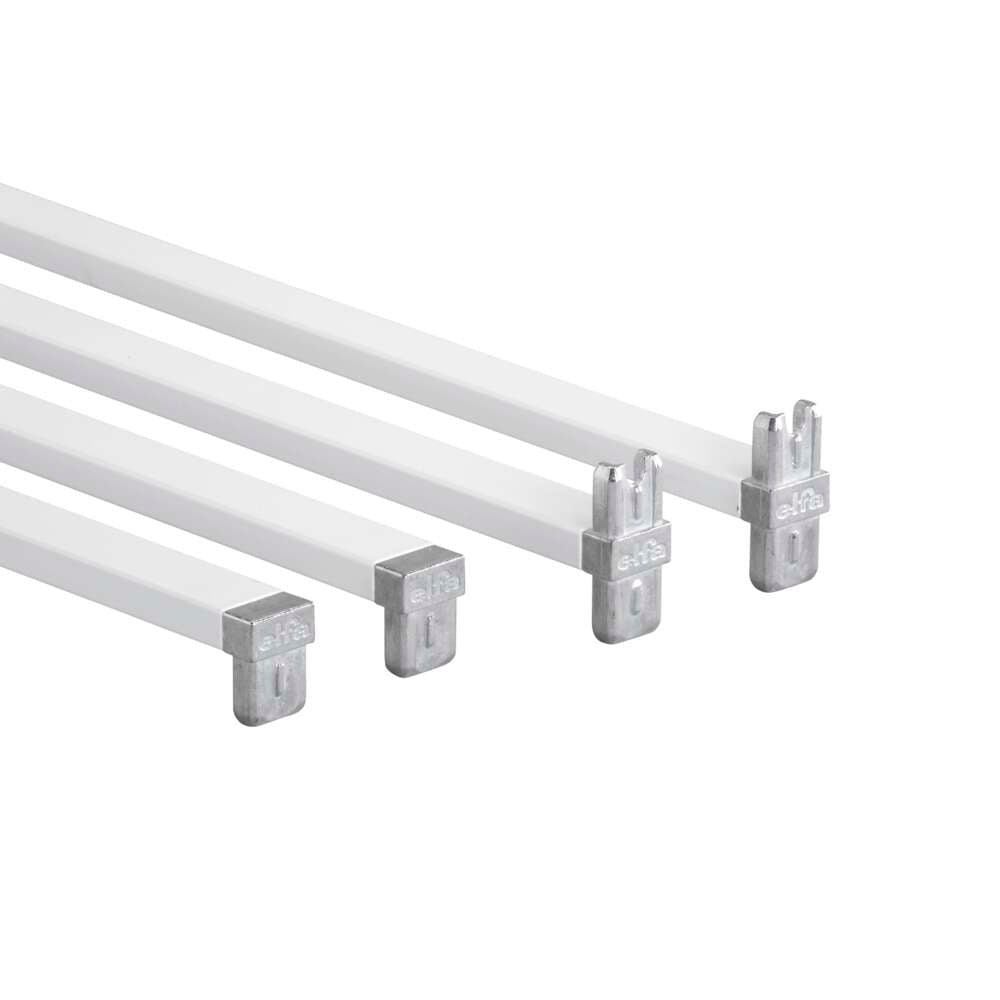 White Crossbars Basic -Set 350Mm