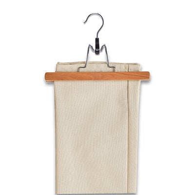 Trousers Clip Set, 3pcs- Wood/Natural