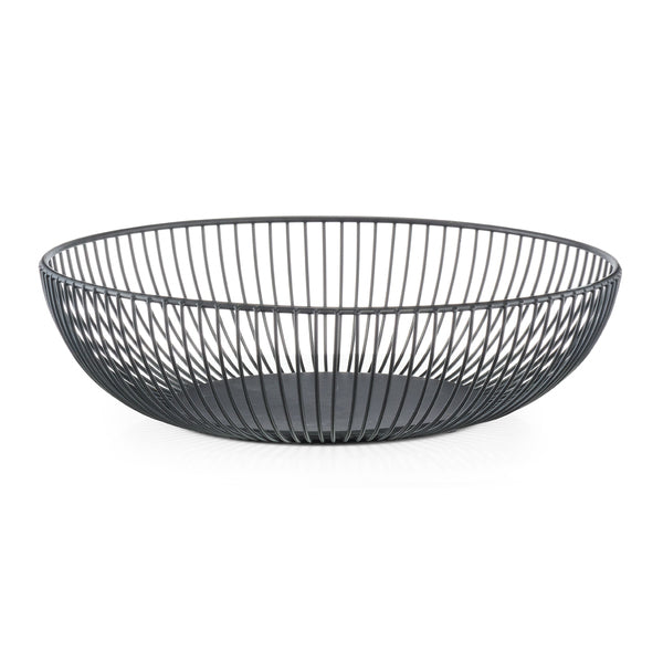 Fruit Basket, Metal - Black