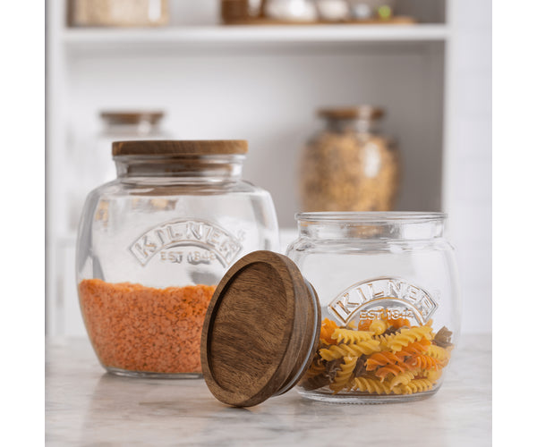 Universal Jar Acacia Wood Lid - 0.85L