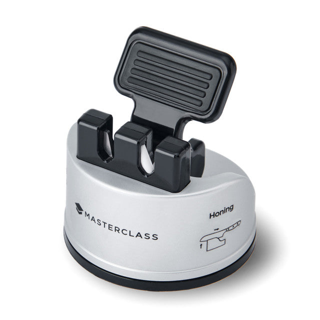 MasterClass Smart Sharp Dual Knife Sharpener Silver