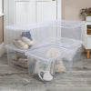 Crystal 37 Litre Box & Lid Clear