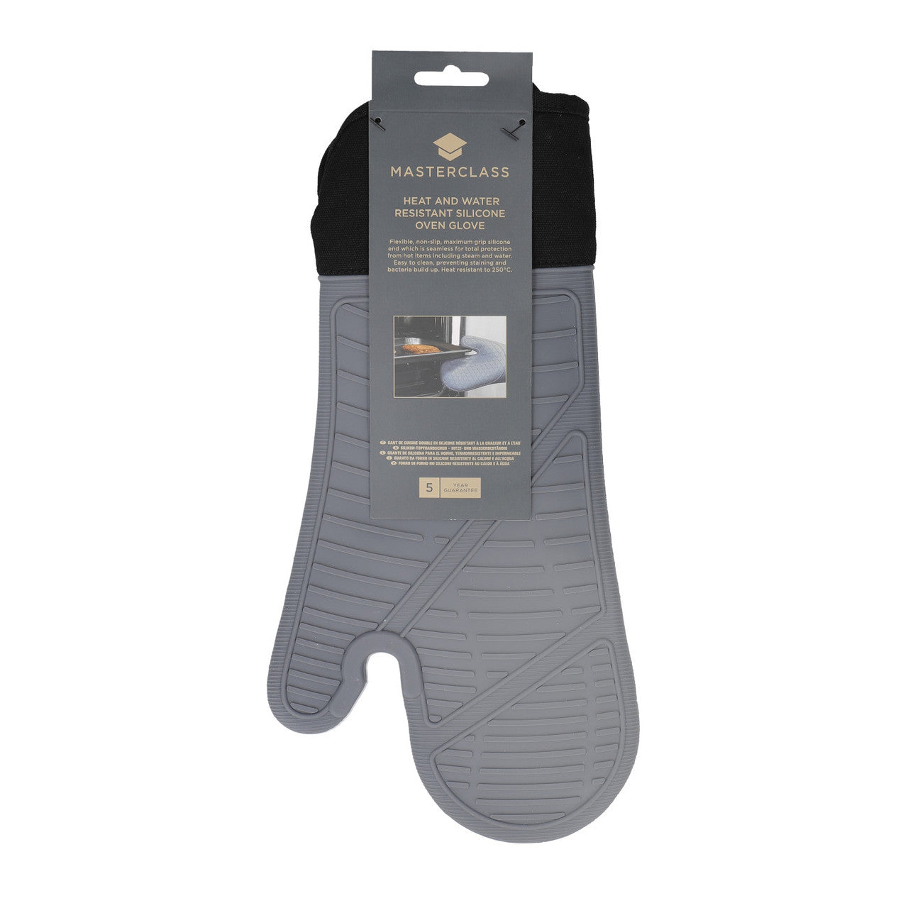 MasterClass Grey Silicone Oven Glove
