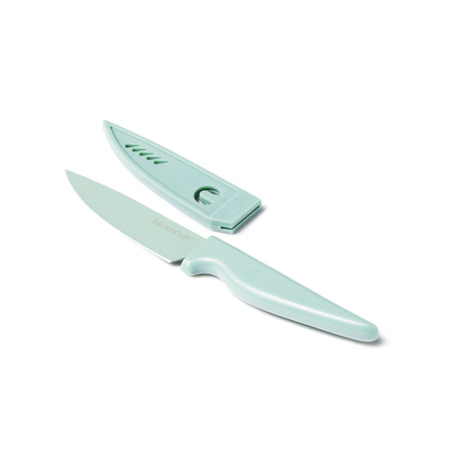 Stainless Steel Paring Knives with Protective Cases