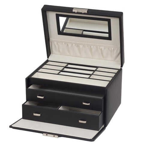Supersize Ring Bracelet Drawer With Glass Lid-Various Colours