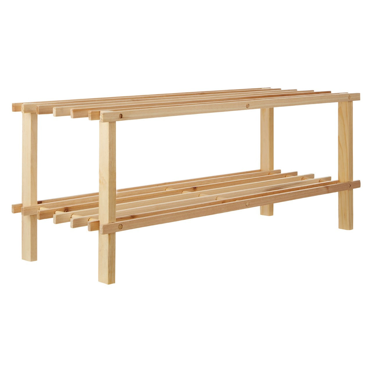 Shoe Rack Two Shelves - The Organised Store