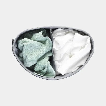 LAUNDRY BIN 55 litre, Selector - White - The Organised Store
