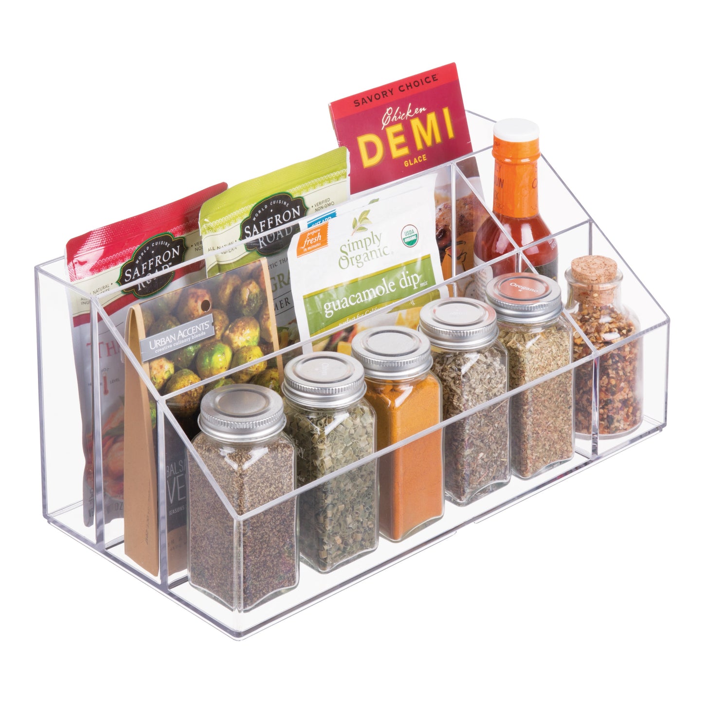 Cosmetic Organizer with 5 Departments - The Organised Store