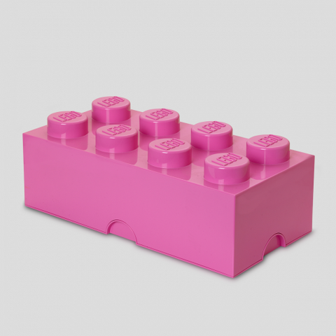 Lego Wall Hanger Set - White/Light Blue/Pink