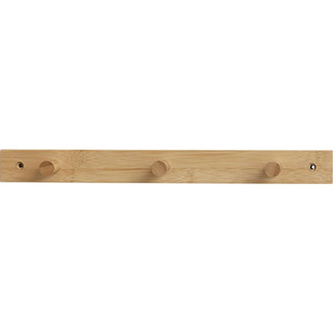Wood White Hook Rack- 4 Hooks