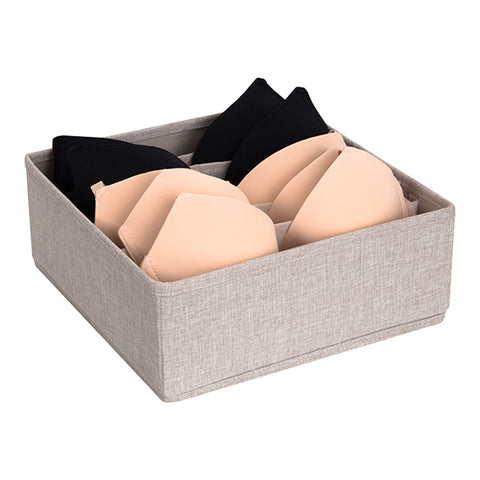 Premium Shoe Organiser Grey 8 Compartments