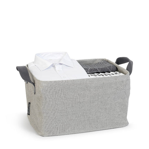 Foldable Corduroy Laundry Basket 55L
