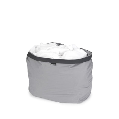 Foldable Laundry Basket With Polyester Fabric - 2 Colours