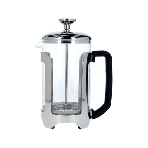 Roma Cafetiere, 4-Cup, Stainless Steel Finish
