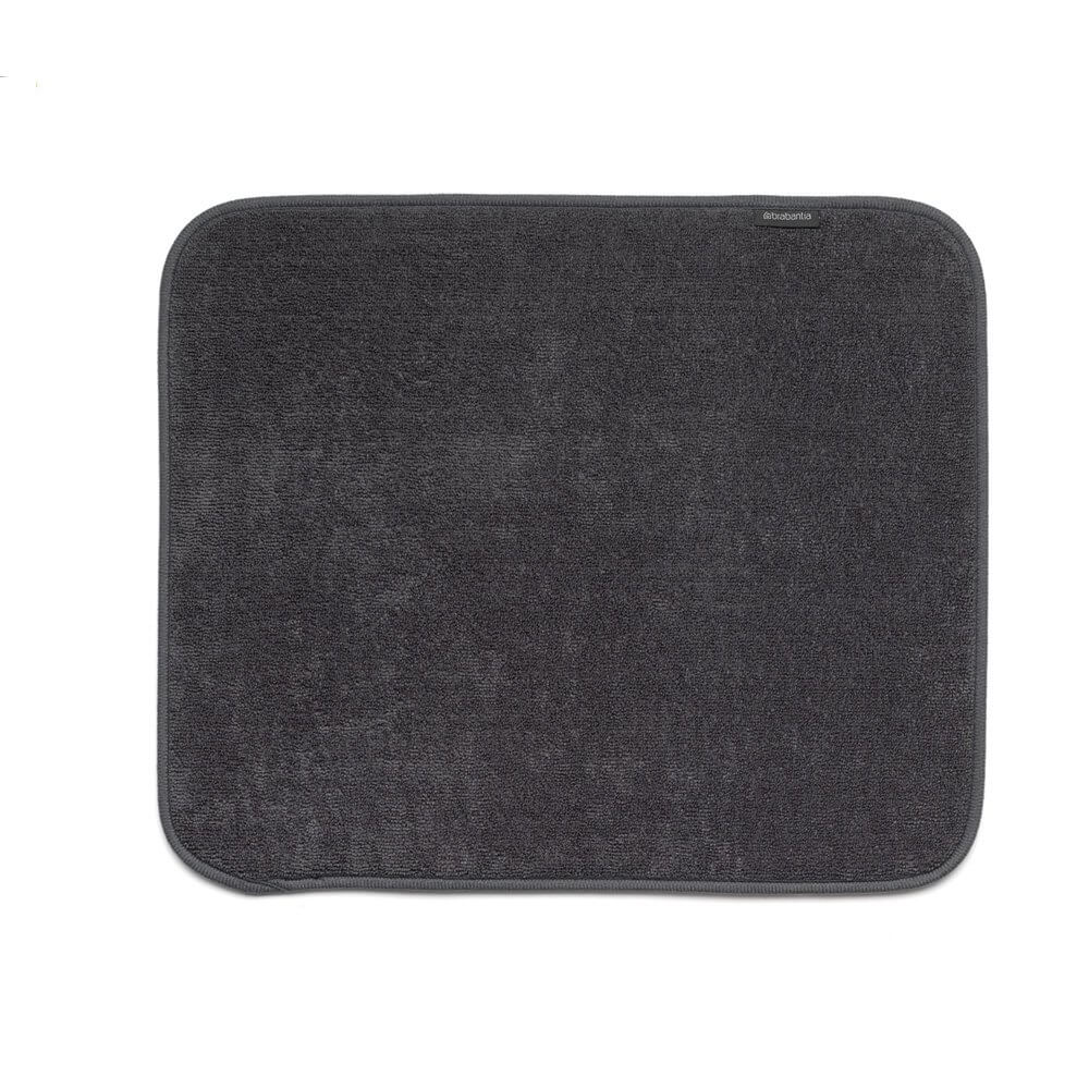 Microfibre Dish Drying Mat, 47 X 40 CM - Dark Grey - The Organised Store