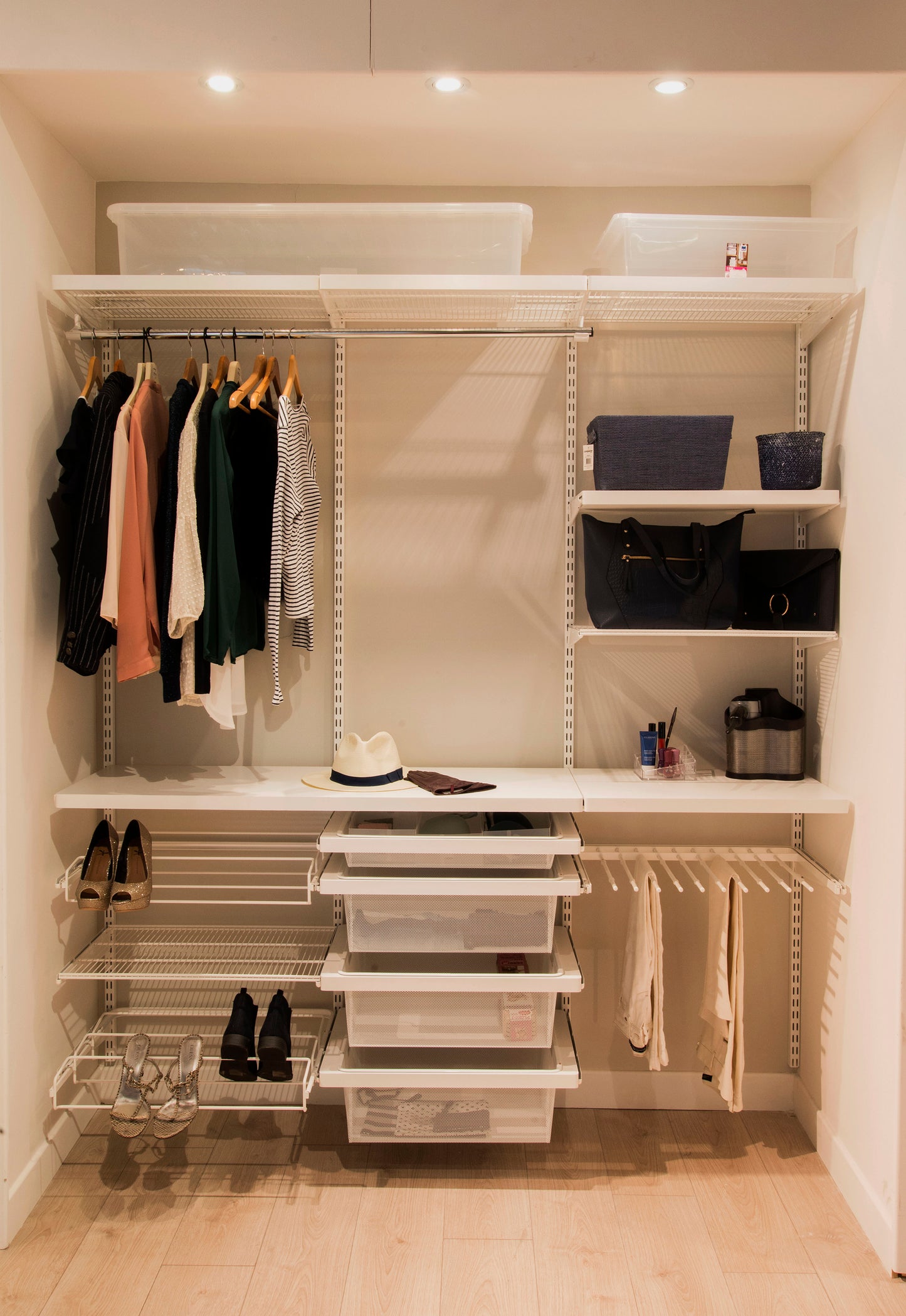 Elfa Wardrobe Bundle One - The Organised Store